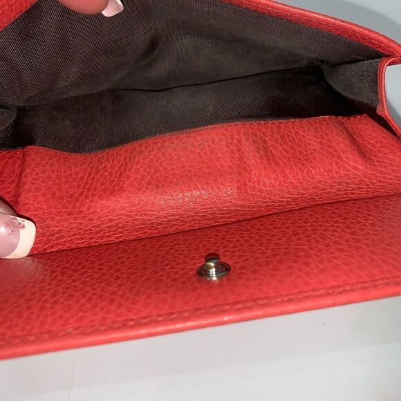 Authentic Gucci  Long  Wallet Coral - Picture 6 of 8